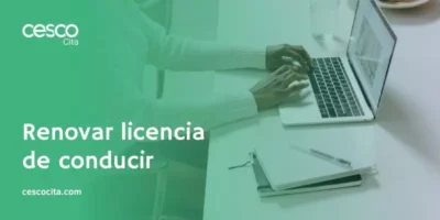 Renovar licencia de conducir